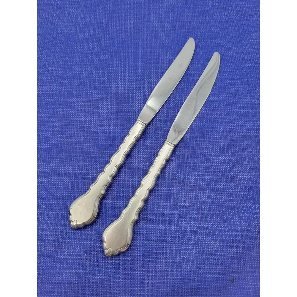 Oneida Cello Set of 2 Dinner Knives Community Stainless Flatware